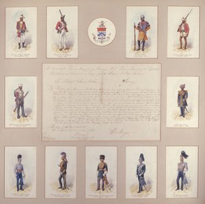 Military Uniforms of the British and Indian Armies